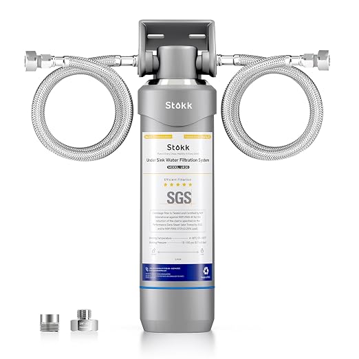 Stokk UR30 Under Sink Water Filter, 16000 Gallons Under Counter Water Filter by Follow