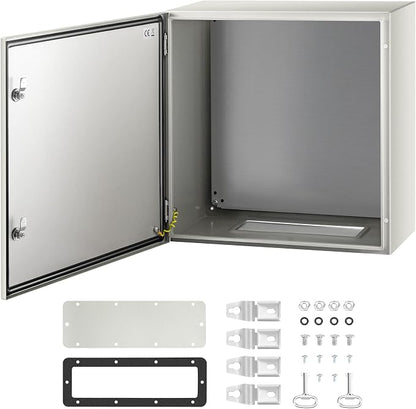 VEVOR NEMA Steel Enclosure, IP66 Waterproof & Dustproof, Outdoor/Indoor by VEVOR