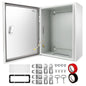 Outdoor Electrical Box, Steel Junction Box 16 x 12 x 8'', NEMA 4X Electrical by TOCRETOARE