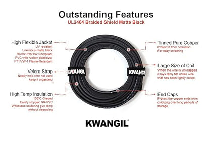 12C 24AWG AMSB Shielded Cable Wire - Image 3