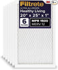Filtrete 20x25x1 AC Furnace Air Filter, MERV 12, MPR 1500, CERTIFIED asthma & by Filtrete