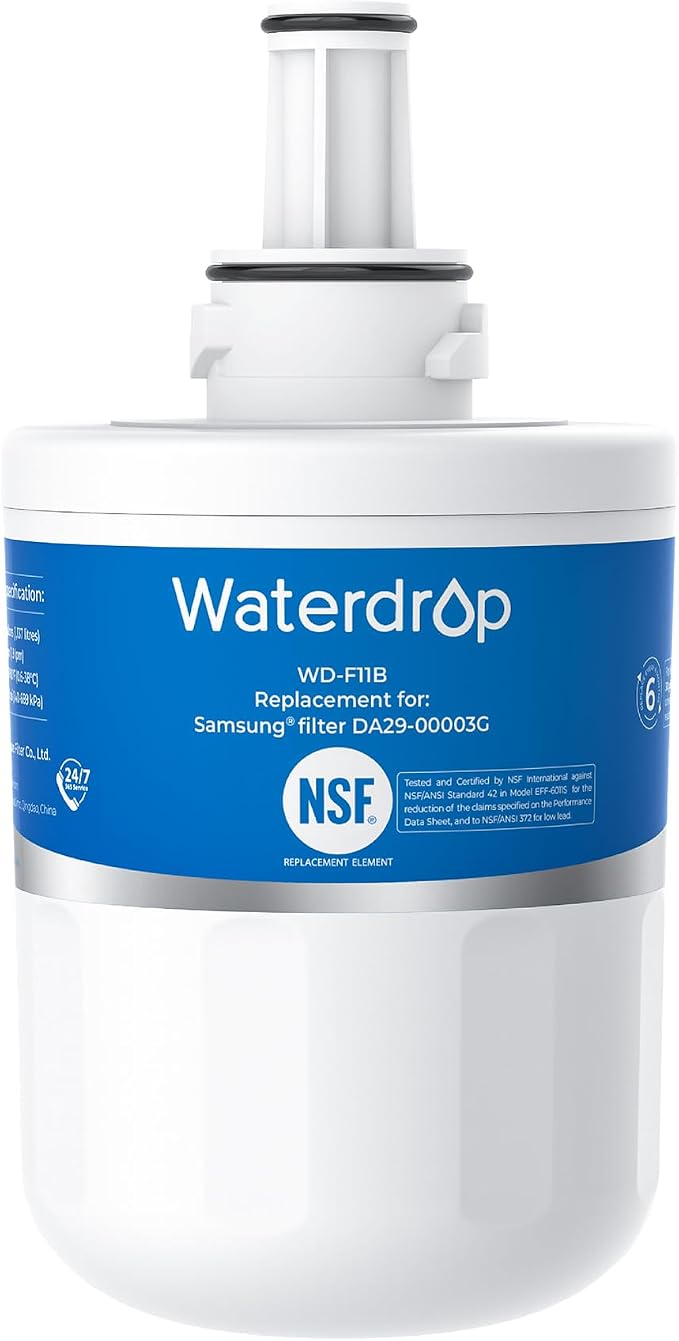 Waterdrop DA29-00003G Refrigerator Water Filter, Replacement by Waterdrop