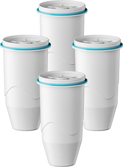 Compatible with Zero Pitchers and Dispenser, 0 TDS Premium Filtration, Fit by Unknown