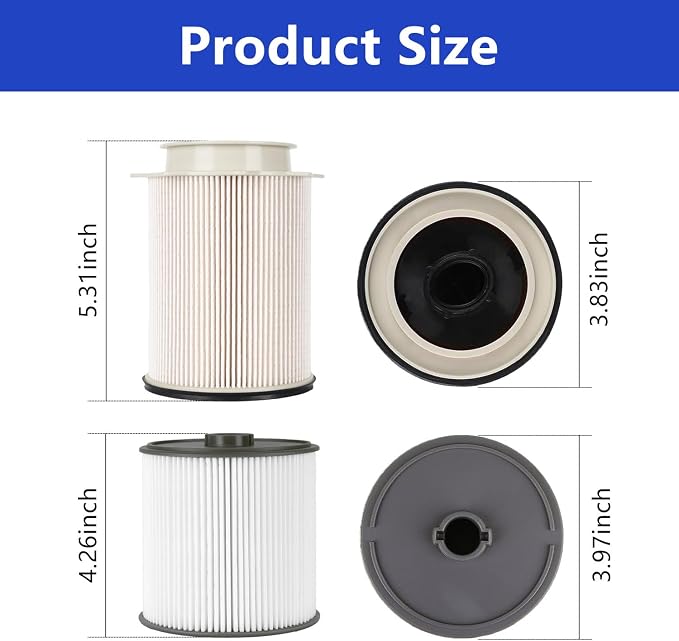 68436631AA and 68157291AA Fuel Filter Water Separator - Image 5