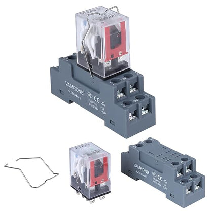Electromagnetic Power Relay, 8-Pin 10 AMP 12V DC Relay Coil - Image 2