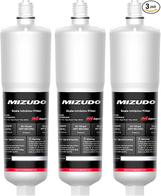 AP431 Replacement Cartridge for Aqua-Pure AP430SS, MIZUDO Whole House Scale by CreatingComfortableLiving