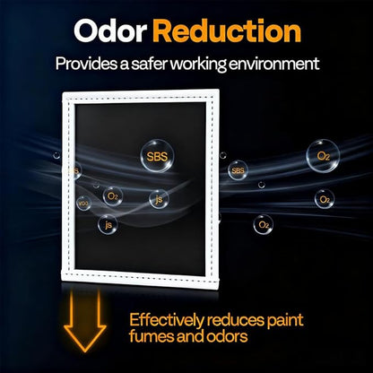 Paint Spray Booth Exhaust Filter Pad, Activated Carbon Ventilation Cotton - Image 5