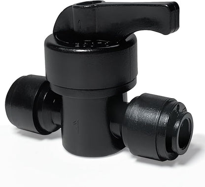 10 Pack Quick Connect 1/4" Drip Irrigation Shut Off Valve, Universal Drip by WelcometoSpalolen
