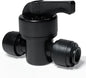 5 Pack Quick Connect 1/4" Drip Irrigation Shut Off Valve, Universal Drip by WelcometoSpalolen