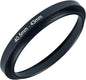 40.5mm to 43mm Step-up Adapter Rings Filter Adapter Black Metal Step Down by Unknown