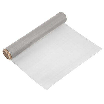 uxcell 120 Mesh 39" x 12" Woven Wire Mesh, 304 Stainless Steel Air Vent Filter by uxcell