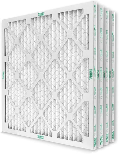 Mann+Hummel 16x16x1 MERV 8 Pleated HVAC AC Furnace Air Filters. 4 Pack. by MannHummel