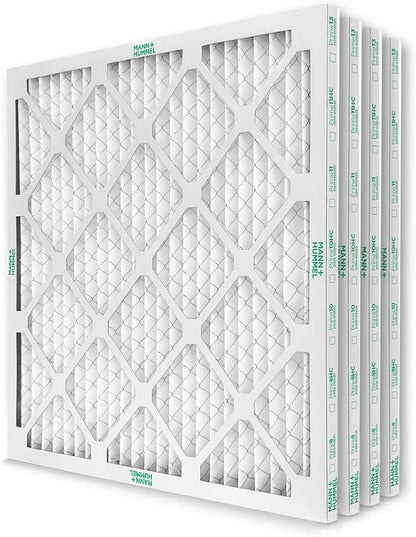 Mann+Hummel 20x22x1 MERV 8 Pleated HVAC AC Furnace Air Filters. 4 Pack. by MannHummel