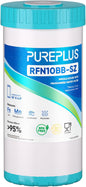 PUREPLUS 10" x 4.5" RFN10BB-SZ Whole House Iron & Manganese Reduce Water Filter by PUREPLUS