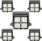 wet dry vacuum cleaner, EMECE-5PCS Filter Fit，Compatible by Unknown
