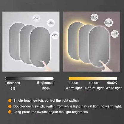 Bathroom Mirror with LED Lights，Bathroom Led Mirror ，Backlit Bathroom Mirror - Image 5