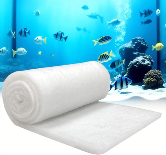 Aquarium Filter Floss 24"x36"x0.5" Filter Floss by GourragePro