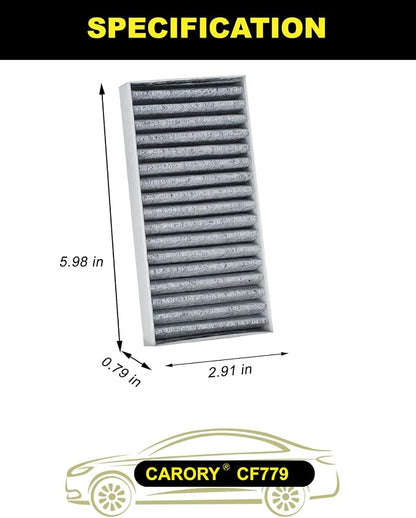 Cabin Air Filter w/Activated Carbon - Image 2