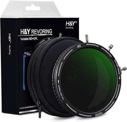 H&Y RevoRing MKⅡ82mm 86mm 92mm 95mm Variable ND Filter & CPL Polarizer by HY