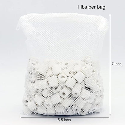 ALEGI Aquarium Premier Bulk Bio Ceramic Rings Filter Media - Image 3