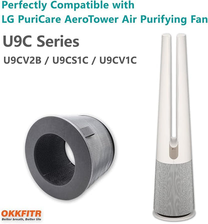 U9C Series Replacement Filter 2-Pack U9CV2B - Image 2