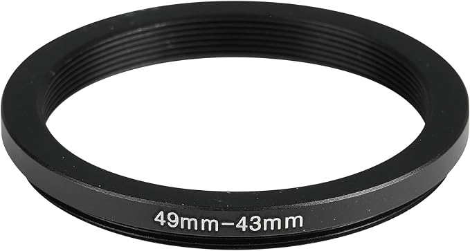49-43mm Metal Step-Down Ring Adapter Compatible - Image 3