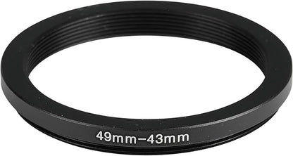49-43mm Metal Step-Down Ring Adapter Compatible - Image 3