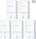 GoveeLife Water Leak Detectors 5 Pack, 100dB Adjustable Audio Alarm and Leak and Drip Alerts, Detector for Home, Bedrooms, Basement, Warehouse, Cabin/RV