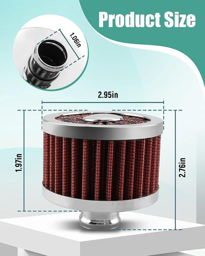 2PCS Car Air Filter Fit for Vehicles - Image 3