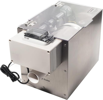 Automatic Rotary Drum Filter for Koi Tilapia Pond, Fish Farm, Hydroponics by RINOO