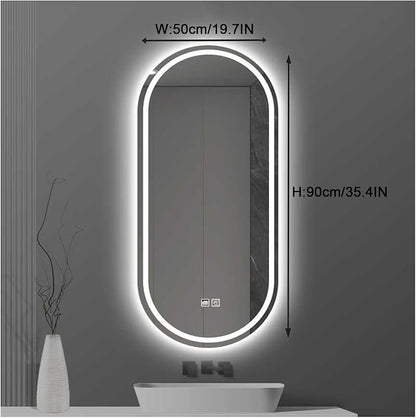 Bathroom Mirror with LED Lights，Bathroom Led Mirror ，Backlit Bathroom Mirror - Image 2