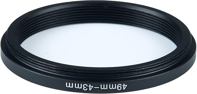 49mm to 43mm Step-Down Ring Filter Adapter - Image 3