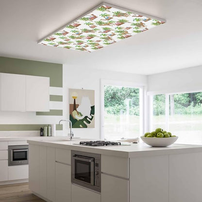 Fluorescent Light Covers for Ceiling Lights Deserts Camels Magnetic Light - Image 2