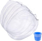 Boao 30 Pieces 1 Gallon Paint Strainer Bags Elastic Opening Strainer Bags White by Boao