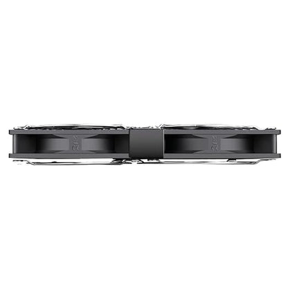 Big Airflow Computer Fan 2 * 120 mm x 25 mm 162CFM Small Brushless Axial - Image 5