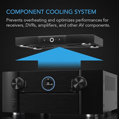 AC Infinity AIRCOM S7, Quiet Cooling Fan System 12" Top-Exhaust - Image 2