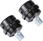 Pack of 2 1/2" Thread Male Thread Diameter 20mm Air Compressor Silencer Filter by ZHONGAN