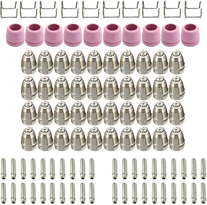 100pcs SG-55 AG-60P WSD-60 Plasma Cutter Consumables，Plasma Cutter Cutting by CONGNI