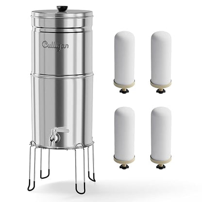 Culligan MaxClear 2.25 Gallon Gravity Water Filter System, Polished by CulliganWater