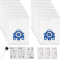 Improvedhand 12 Packs 3D Airclean Bags Replacement by Improvedhand