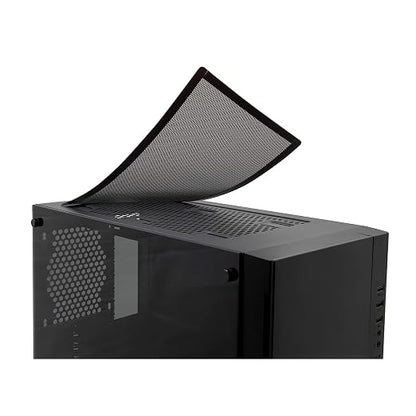 120mm Fan Filter, HFEIX Computer Case Dustproof Magnetic Frame Mesh Black 2Pack - Image 3