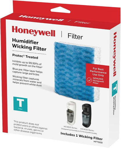Honeywell HFT600PF1 Replacement Wicking Filter T, 1 pack by HoneywellPluggedIn