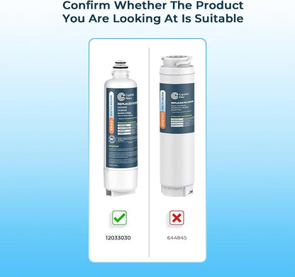 Crystala Filters Replacement for Bosch Ultra Clarity Pro Water Filter, - Image 3