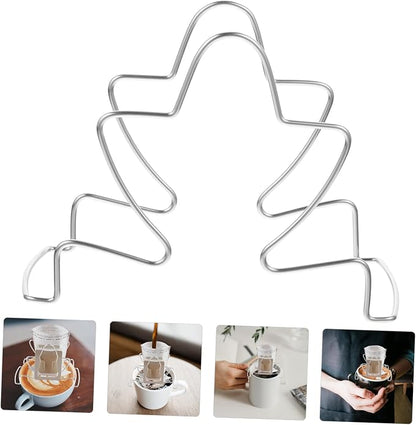Unomor Hanging Ear Drip Holder Portable Coffee Filter Rack - Image 5