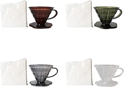 Coffee Filter Cup Dripper Cone for Home Kitchens Slow Brewed Maker - Image 8