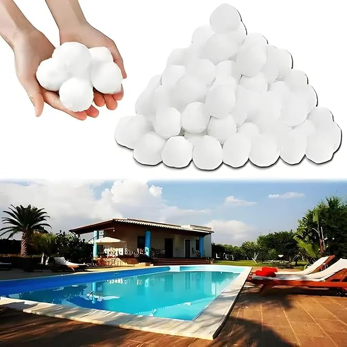 1.54 lbs Pool Filter Ball, for Swimming Pool Sand Filter, Lightweight Reusable - Image 6