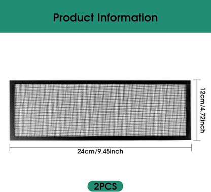 2Pcs Floor Register Cover Trap, 5x9 Inch Magnetic Air Vent Filter Floor Vent - Image 2
