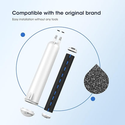 GLACIER FRESH Compatible with 4396841 Refrigerator Water Filter, Filter 3 - Image 3
