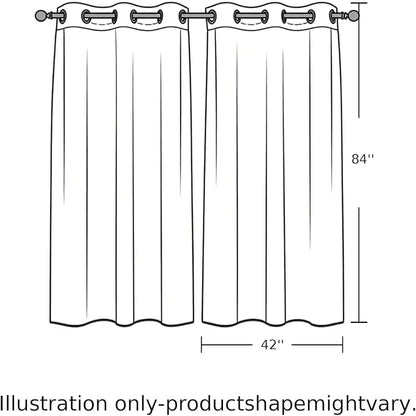 2 Panel Kitchen Cafe Curtains, Retro Desert Camel Sunlight Filtering Nature Air - Image 9