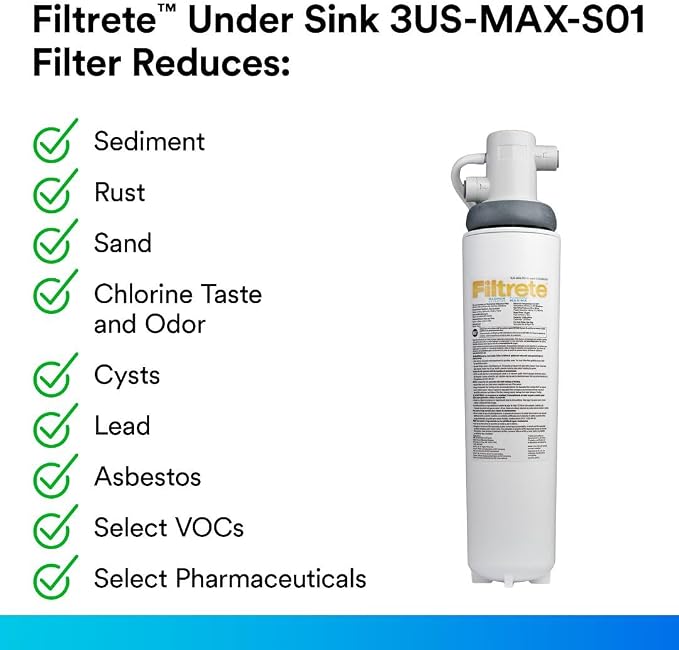 Filtrete Maximum Under Sink Water Filtration System 3US-MAX-S01 - Image 3
